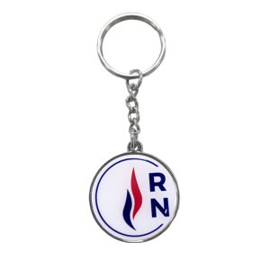 Porte-clef rond RN