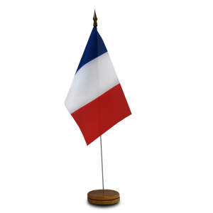 Drapeau Français sur son socle