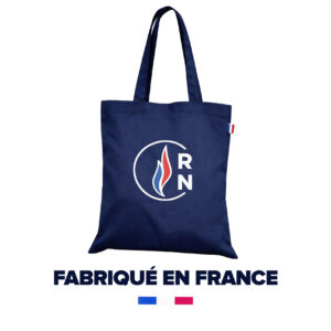 Tote bag RN bleu