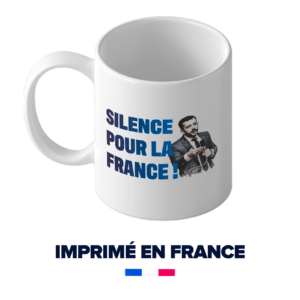 Mug "Silence pour la France !"
